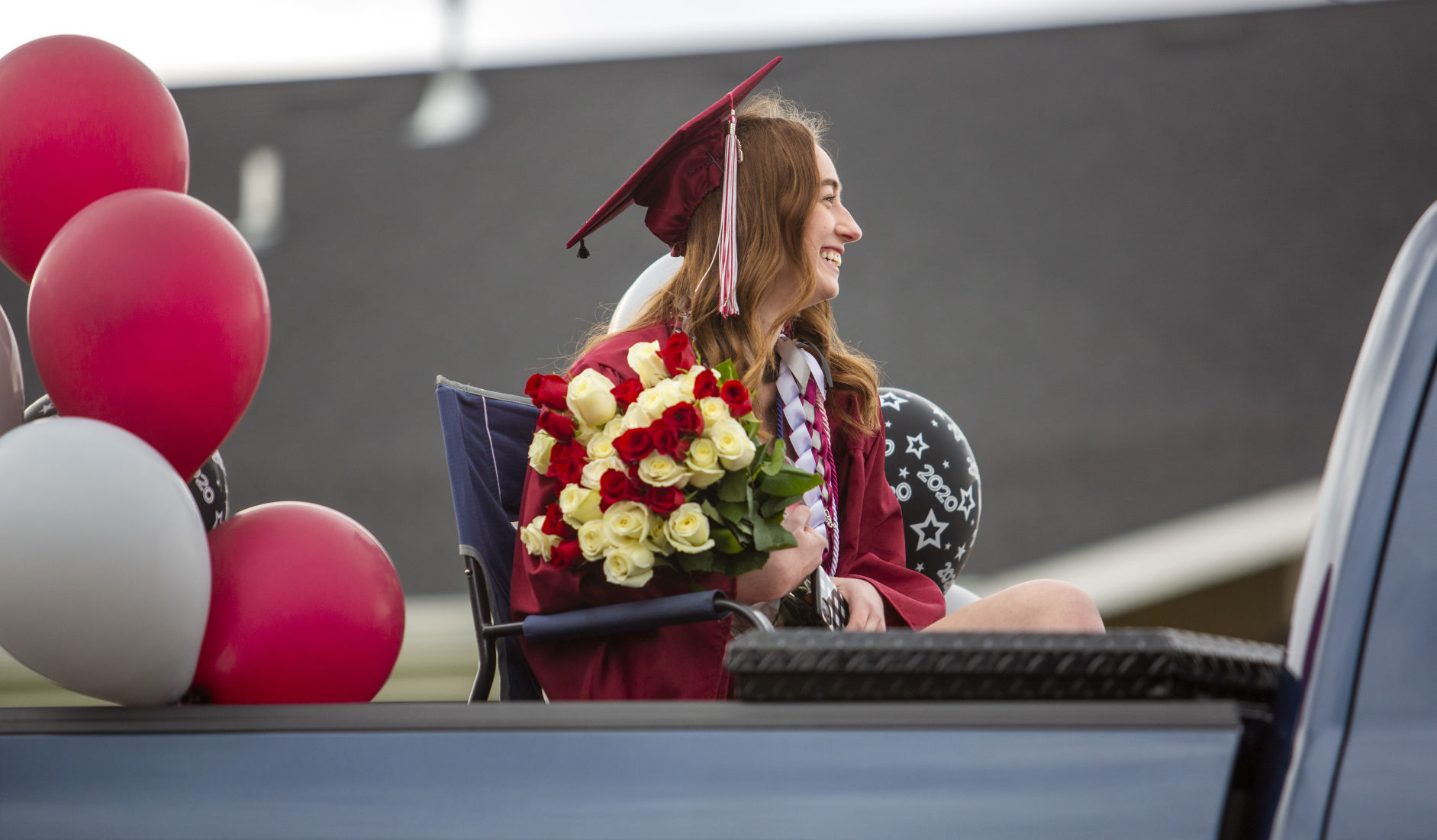 Canyon Ridge seniors honored in graduation parade